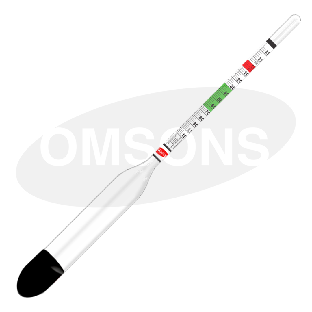Omsons Glass Hydrometer